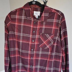 Super cozy Red and Maroon Flannel